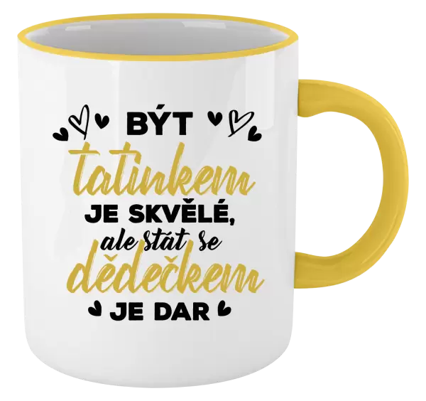 Hrnek Stát se dědečkem je dar 