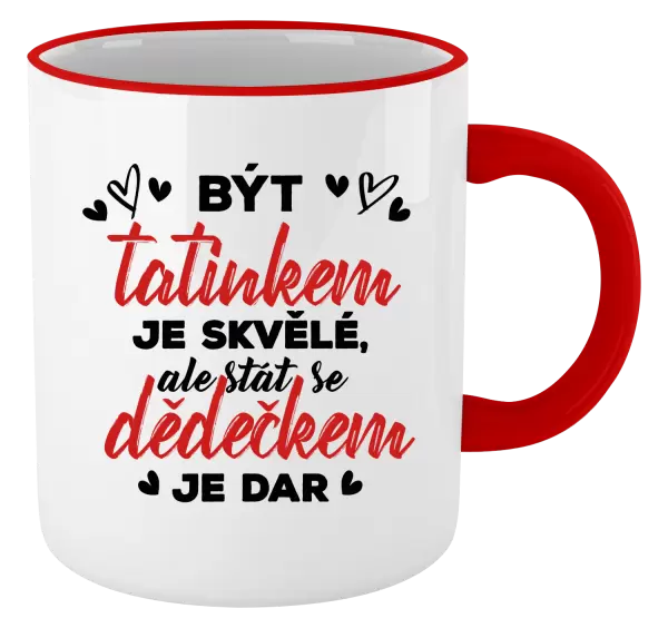 Hrnek Stát se dědečkem je dar