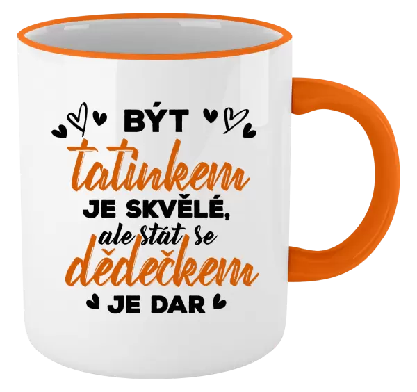 Hrnek Stát se dědečkem je dar