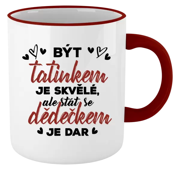 Hrnek Stát se dědečkem je dar