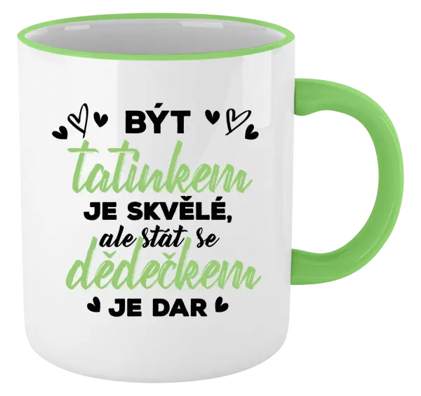 Hrnek Stát se dědečkem je dar