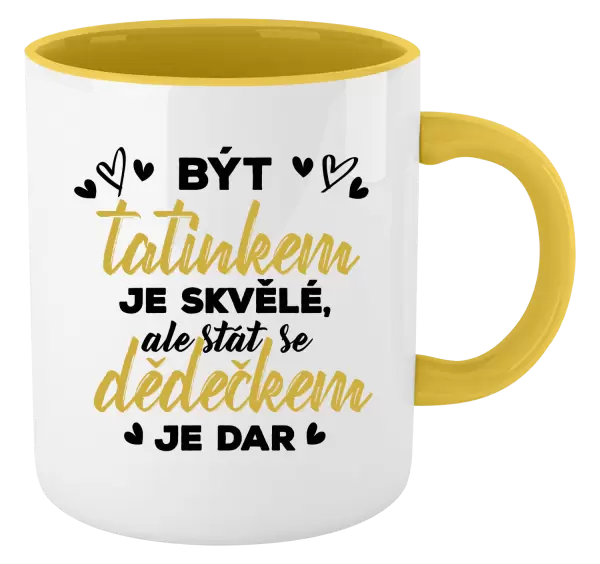 Hrnek Stát se dědečkem je dar 