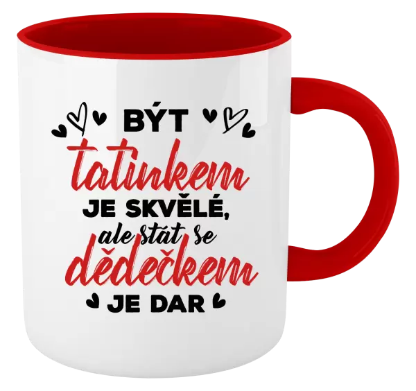 Hrnek Stát se dědečkem je dar