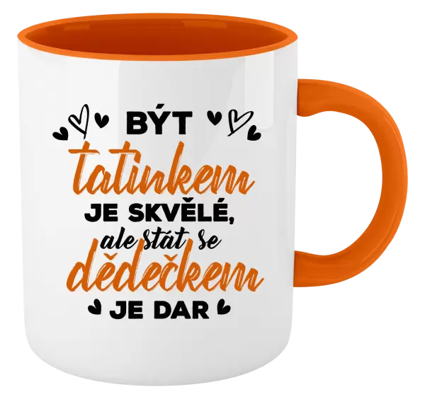 Hrnek Stát se dědečkem je dar 