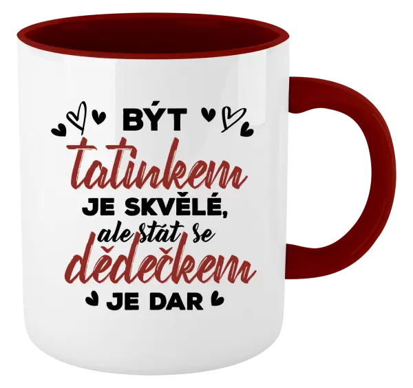 Hrnek Stát se dědečkem je dar