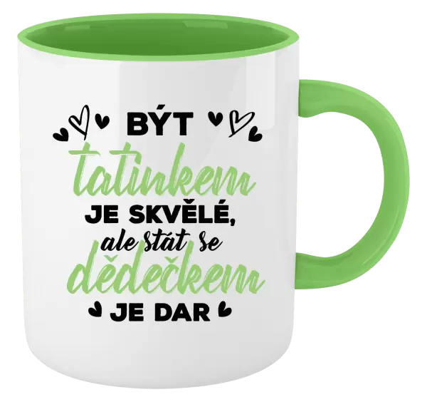 Hrnek Stát se dědečkem je dar