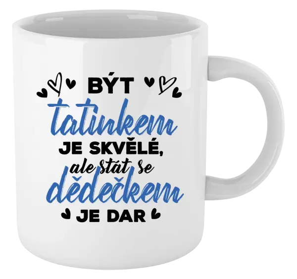 Hrnek Stát se dědečkem je dar 