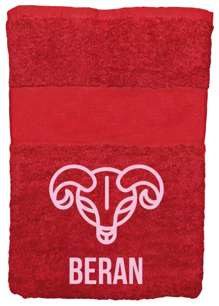 Osuška (100x150 cm) Znamení beran