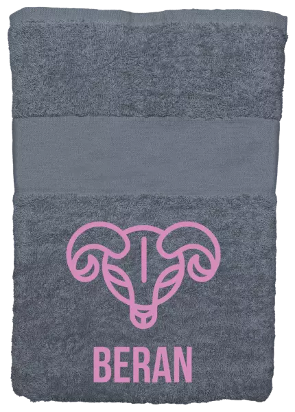 Osuška (100x150 cm) Znamení beran