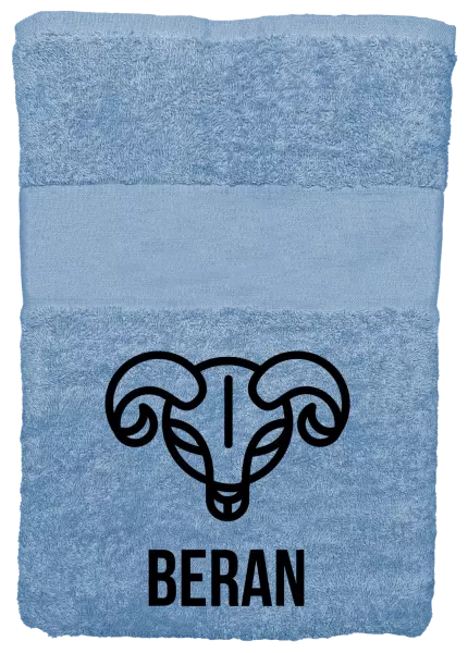 Osuška (100x150 cm) Znamení beran