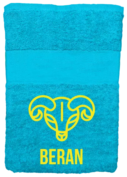 Osuška (100x150 cm) Znamení beran