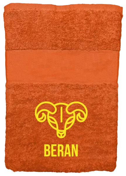 Ručník (50x100 cm) Znamení beran
