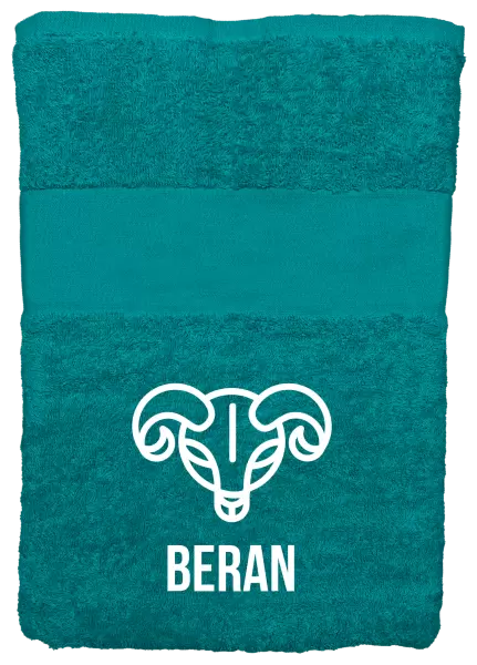 Ručník (50x100 cm) Znamení beran