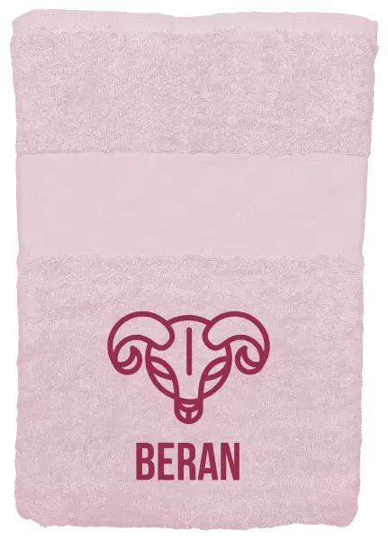 Ručník (50x100 cm) Znamení beran