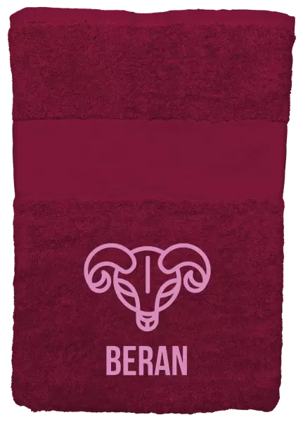 Ručník (50x100 cm) Znamení beran