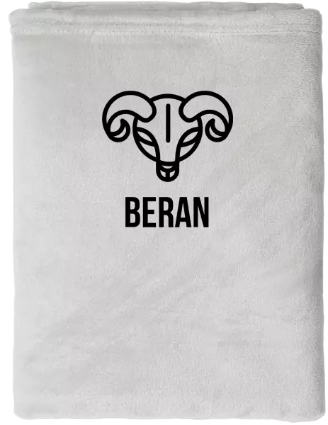 Mikroplyšová deka Znamení beran