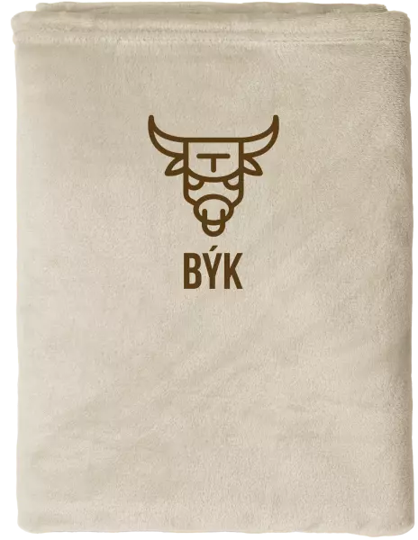 Mikroplyšová deka Znamení býk
