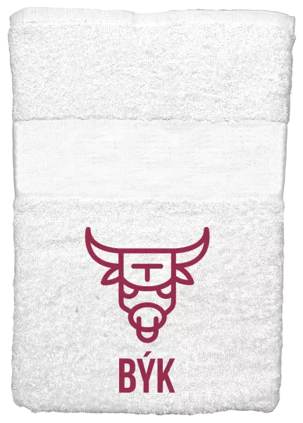Osuška (100x150 cm) Znamení býk