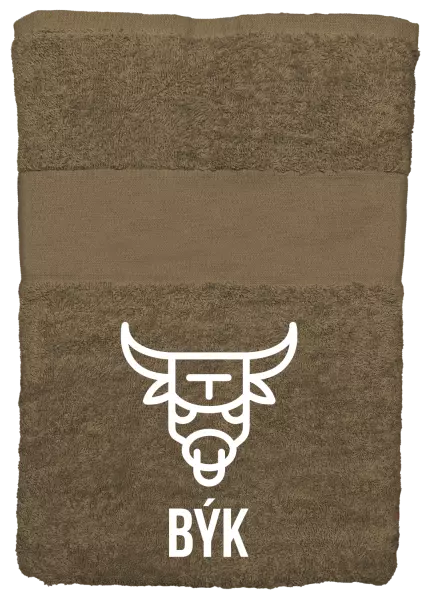 Osuška (100x150 cm) Znamení býk