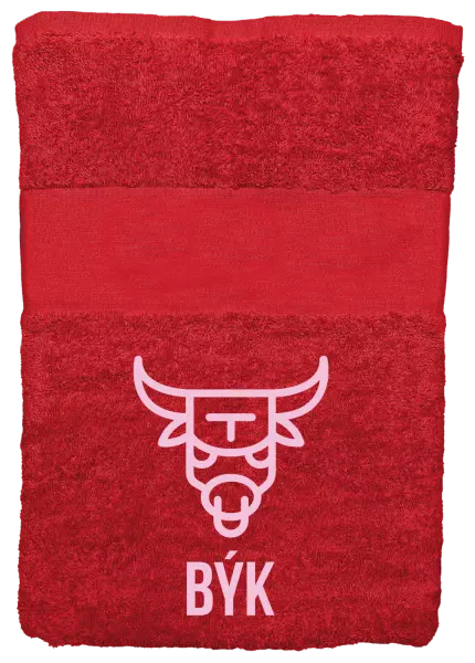 Osuška (100x150 cm) Znamení býk