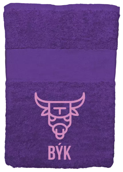 Osuška (100x150 cm) Znamení býk