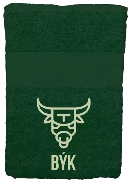Osuška (100x150 cm) Znamení býk