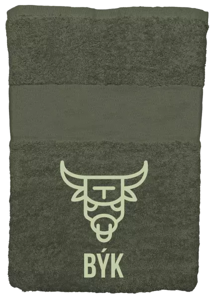 Osuška (100x150 cm) Znamení býk