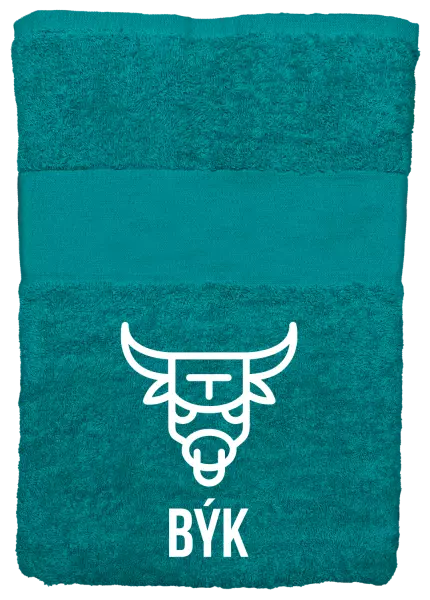 Osuška (100x150 cm) Znamení býk