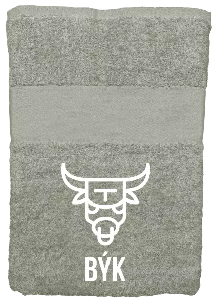 Osuška (100x150 cm) Znamení býk