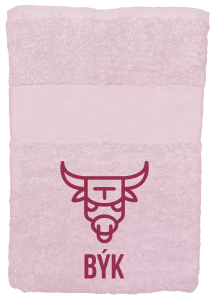 Osuška (100x150 cm) Znamení býk