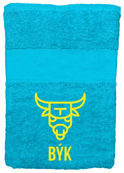 Osuška (100x150 cm) Znamení býk