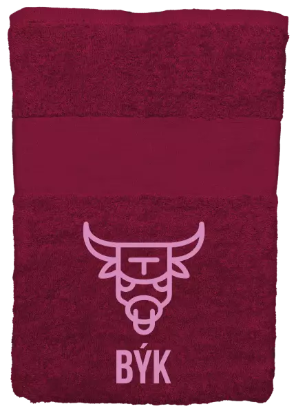 Osuška (100x150 cm) Znamení býk