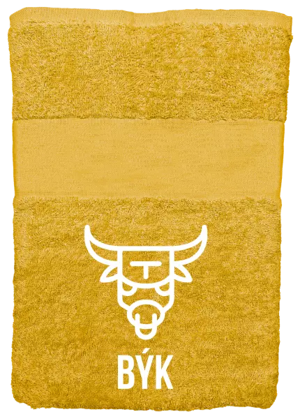 Osuška (100x150 cm) Znamení býk