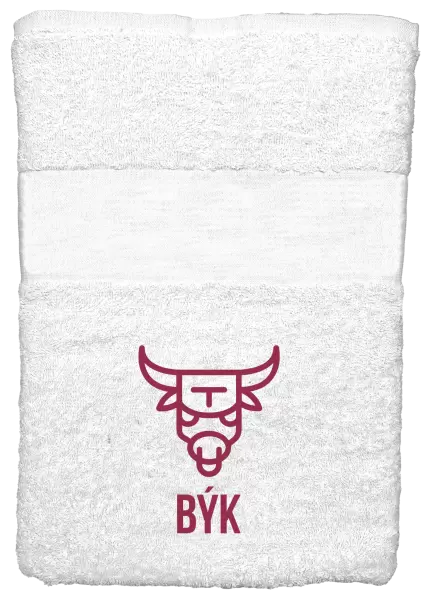 Ručník (50x100 cm) Znamení býk
