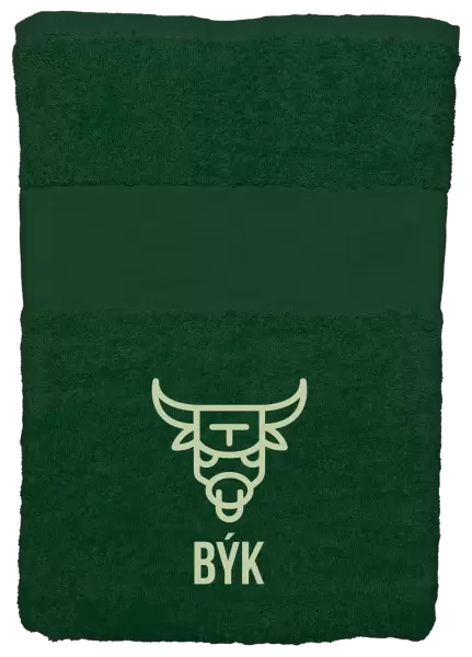 Ručník (50x100 cm) Znamení býk