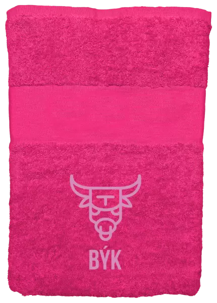 Ručník (50x100 cm) Znamení býk