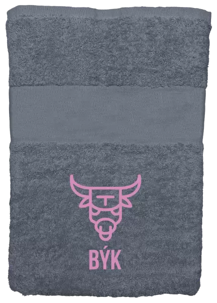 Ručník (50x100 cm) Znamení býk