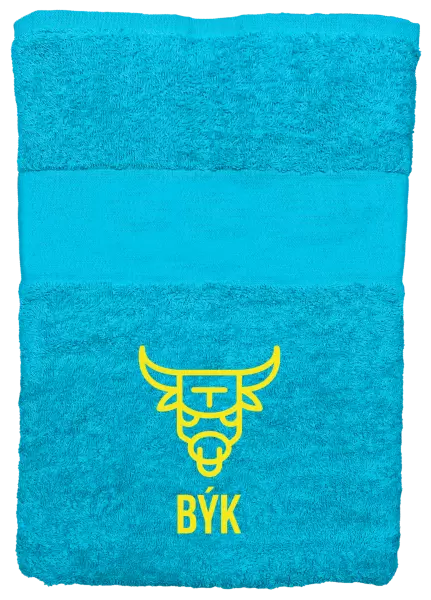 Ručník (50x100 cm) Znamení býk