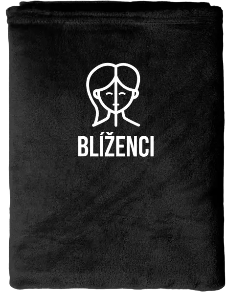 Mikroplyšová deka Znamení blíženci