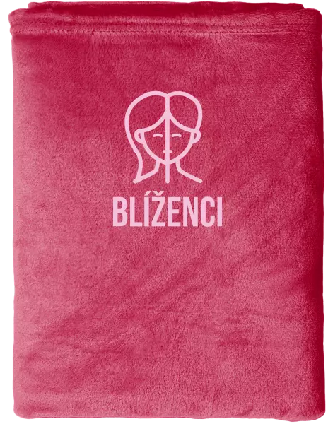 Mikroplyšová deka Znamení blíženci