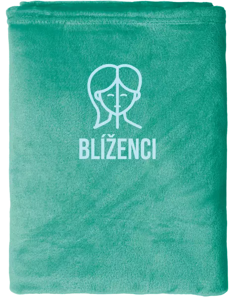Mikroplyšová deka Znamení blíženci