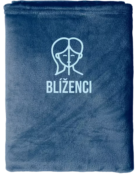 Mikroplyšová deka Znamení blíženci