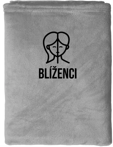 Mikroplyšová deka Znamení blíženci