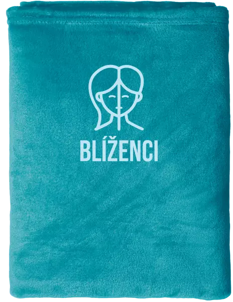 Mikroplyšová deka Znamení blíženci