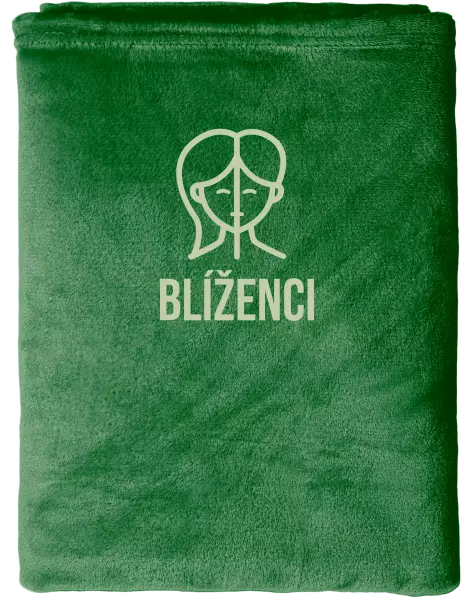 Mikroplyšová deka Znamení blíženci