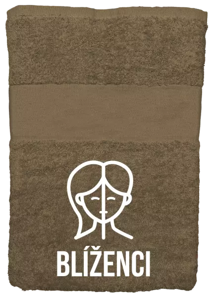 Osuška (100x150 cm) Znamení blíženci