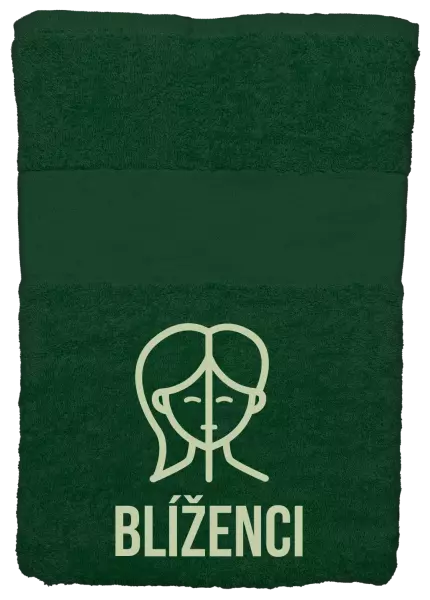 Osuška (100x150 cm) Znamení blíženci