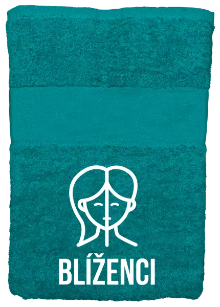 Osuška (100x150 cm) Znamení blíženci