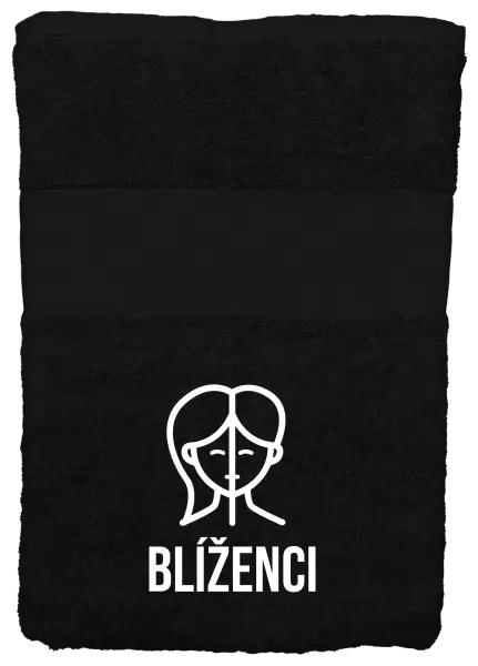 Ručník (50x100 cm) Znamení blíženci
