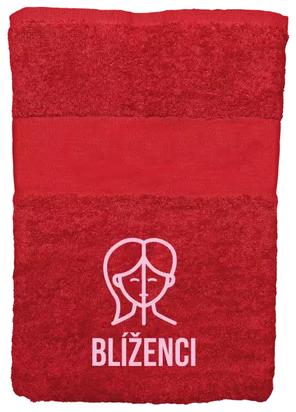 Ručník (50x100 cm) Znamení blíženci